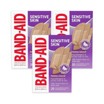 60-Count Band-Aid Brand Adhesive Bandages (3 packs of 20 each)
