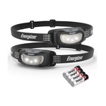 Paquete de 2 linternas frontales LED Energizer (baterías incluidas)