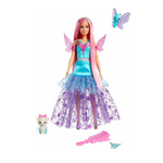 Muñeca Barbie de 30 cm con dos mascotas de cuento de hadas