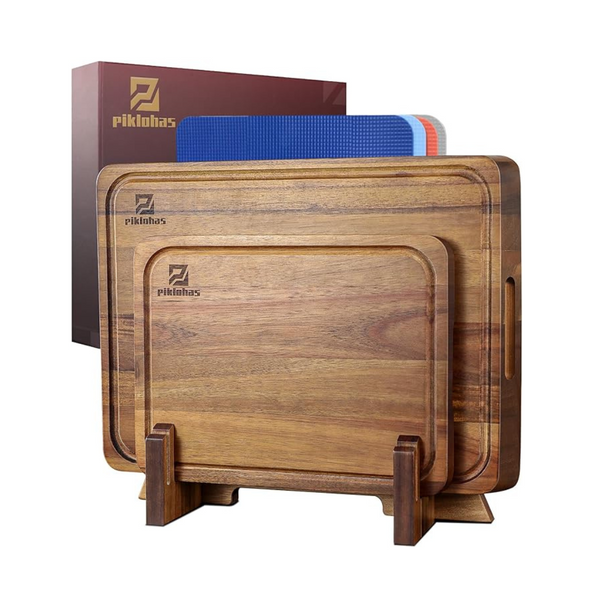 Piklohas 24" Large Wood Cutting Boards