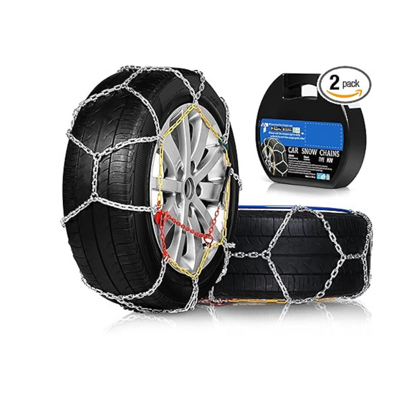 Paquete de 2 cadenas para neumáticos de nieve Flyswan (KN90)