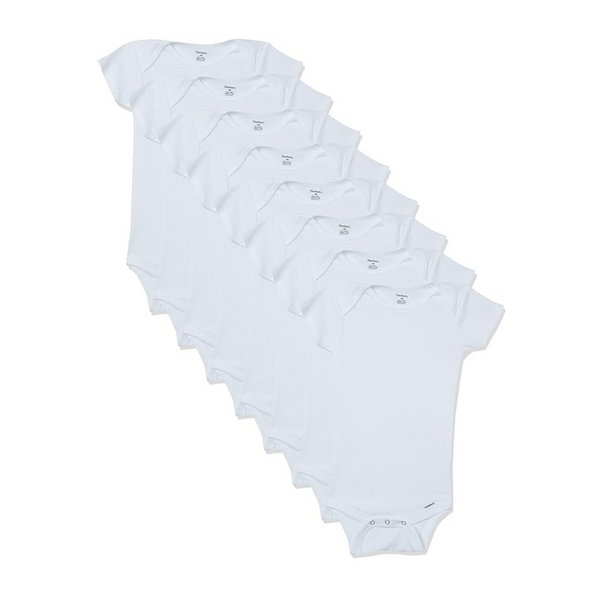 8 Body de manga corta unisex Gerber para bebé