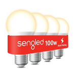 Paquete de 4 bombillas Alexa Sengled de 100 W