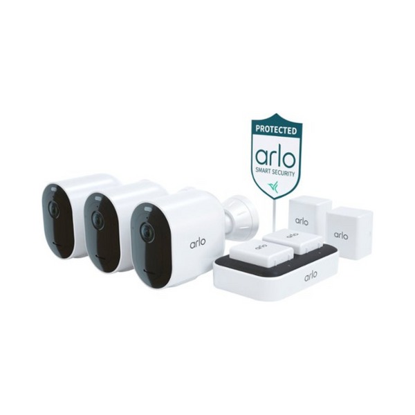 12-Pieces Arlo Pro 4 Spotlight Camera Security Bundle