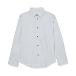 Calvin Klein Boys' Big Long Sleeve Slim Fit Dress Shirt