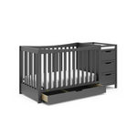 Graco Remi 4-in-1 Convertible Crib & Changer with Drawer
