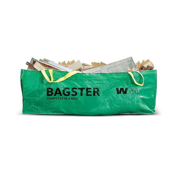 Bagster 3CUYD Dumpster in a Bag holds up to 3,300 lb