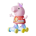 Peppa Pig Disco 11" Roller Skating Doll Pull and Go Action Figures Toys