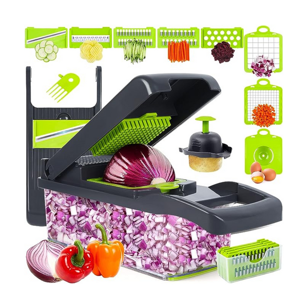 Picadora y rebanadora de verduras profesional Pro 10 en 1