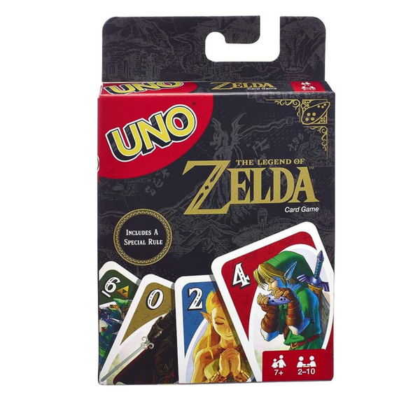 Mattel Games UNO, el juego de cartas Legend of Zelda
