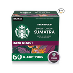 60-Ct Starbucks Dark Roast Sumatra K-Cup Coffee Pods