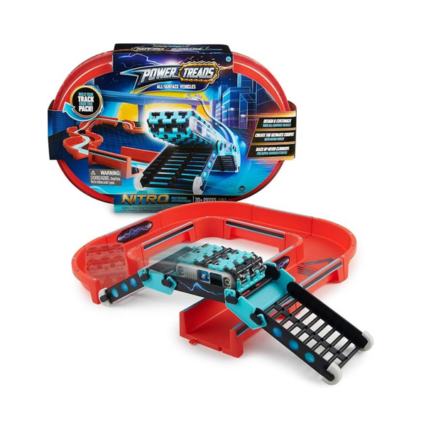 30-Piece WowWee Power Treads Nitro Stunt All-Surface Toy Vehicles