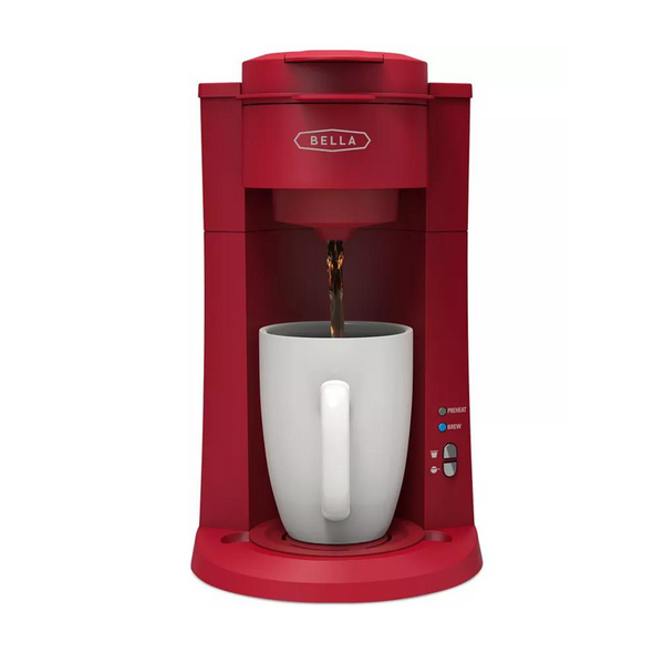 Bella Dual Brew Single Serve Coffee Maker with Auto Shutoff