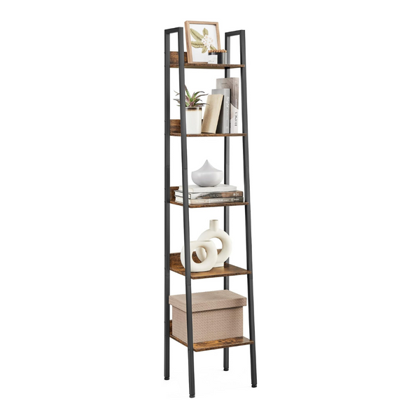 Vasagle 5-Tier Narrow Book Shelf (11.8" x 13.3" x 66.9")