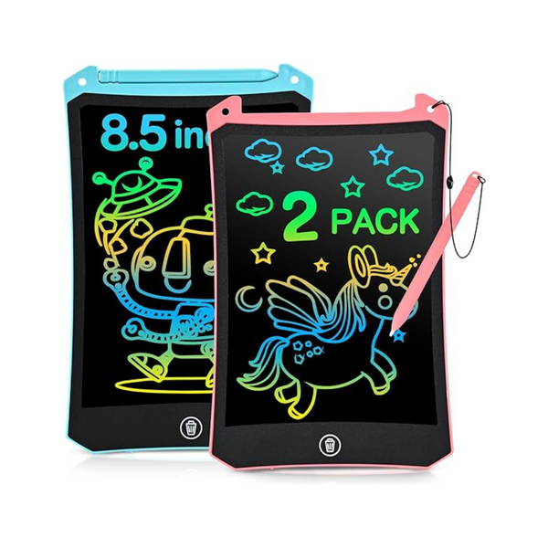 2-Pack Cimetech Toddler 8.5" Doodle Pad LCD Writing Tablet