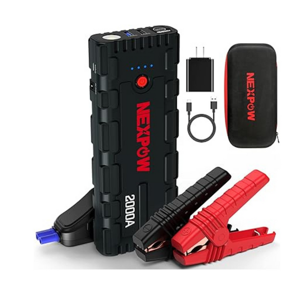 Nexpow  Peak  12V Portable Auto Car Jump Starter