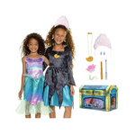 10-Piece Disney The Little Mermaid Ariel and Ursula Dress Up Trunk