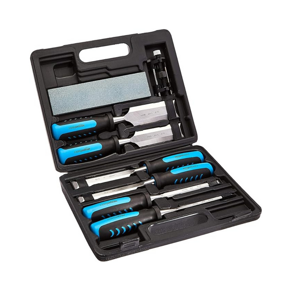 8-Pc Amazon Basics Wood Carving Chisel Set