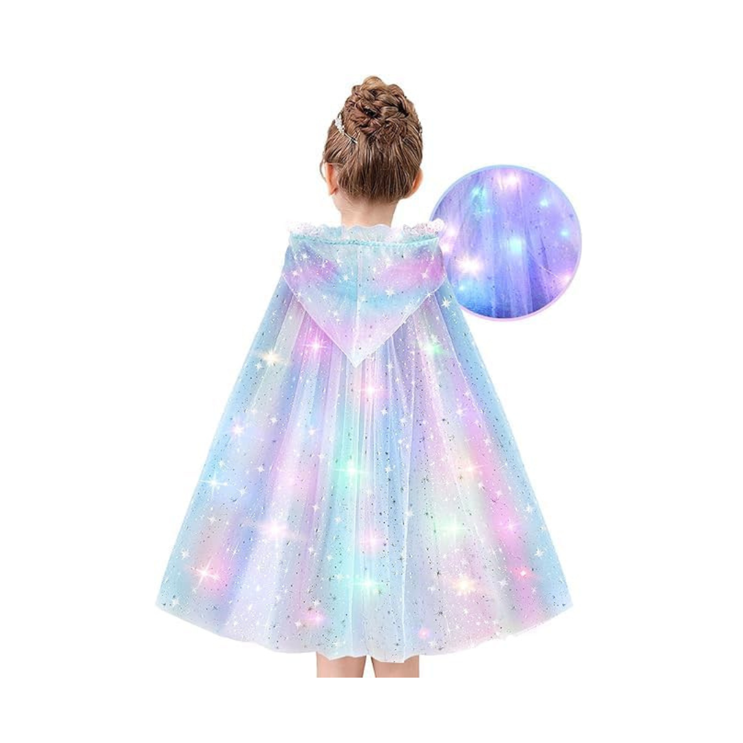 Princess Light Up Cape for Kids