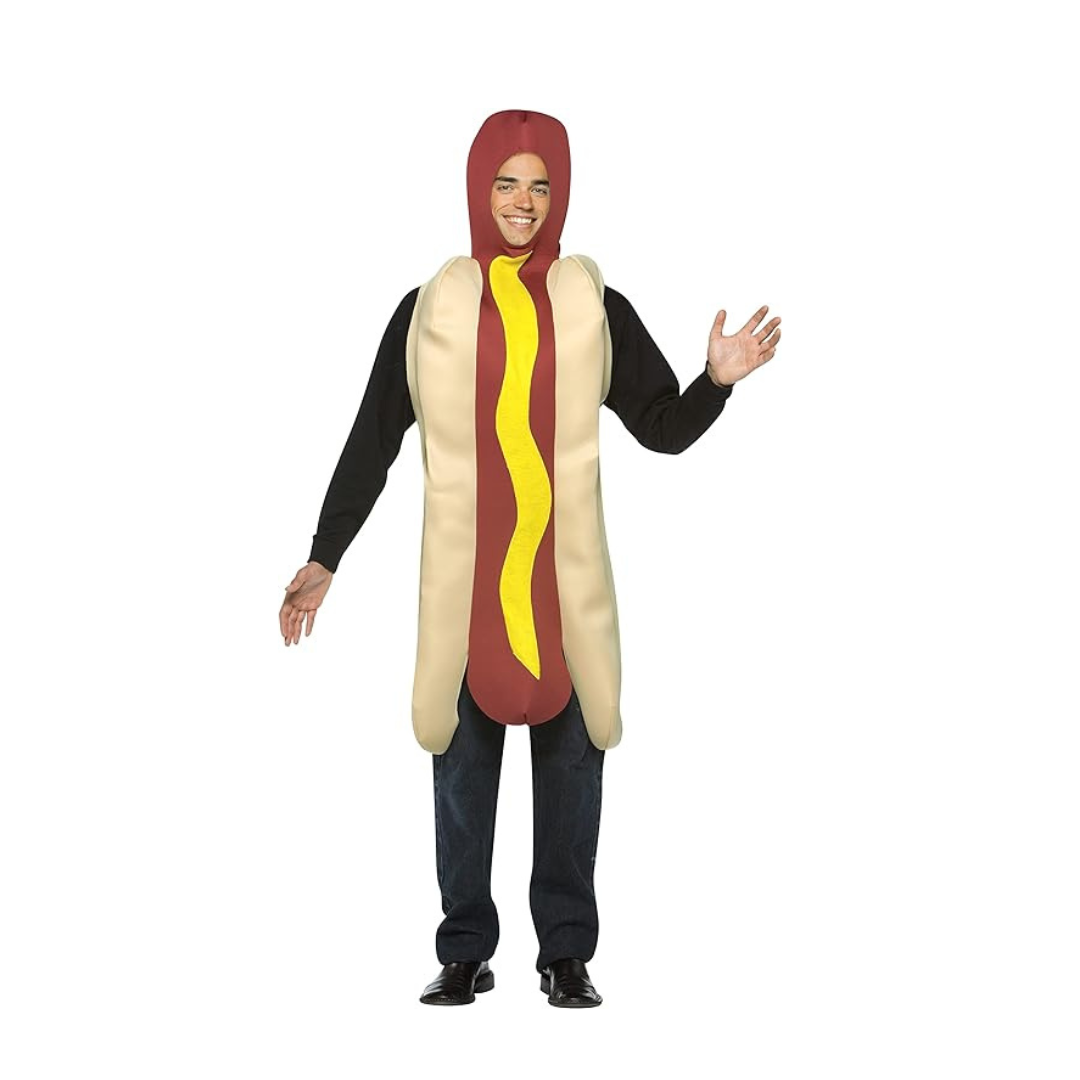 Rasta Imposta Hot Dog Costume For Adults