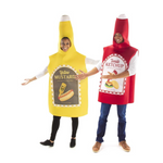 Ketchup And Mustard 2 Pack Costume For Adults