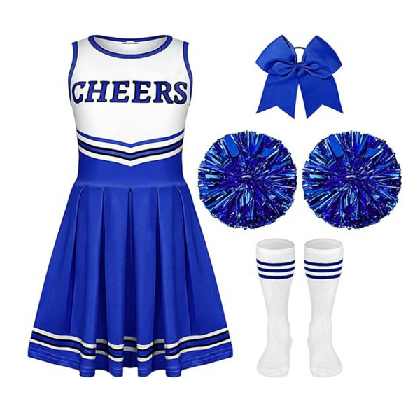 Girls Cheerleader Costume