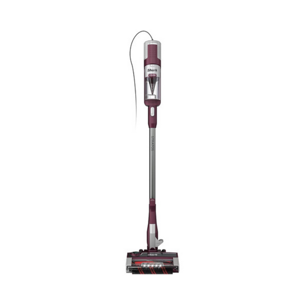 Shark Stratos HZ3000 Ultralight Corded Stick Vacuum (Red Plum, Factory Refurb)