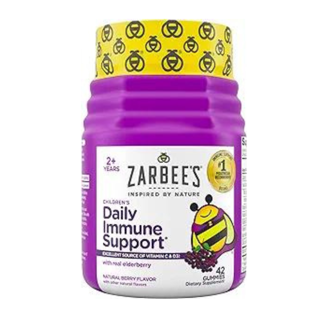 42-Count Zarbee's Naturals Children's Vitamin C & Zinc Gummies