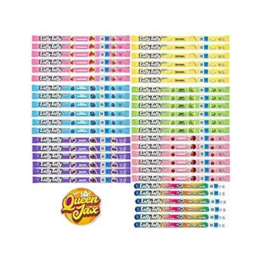Laffy Taffy Ropes Variety Pack, 42 Pack, 6 Of Each Flavor
