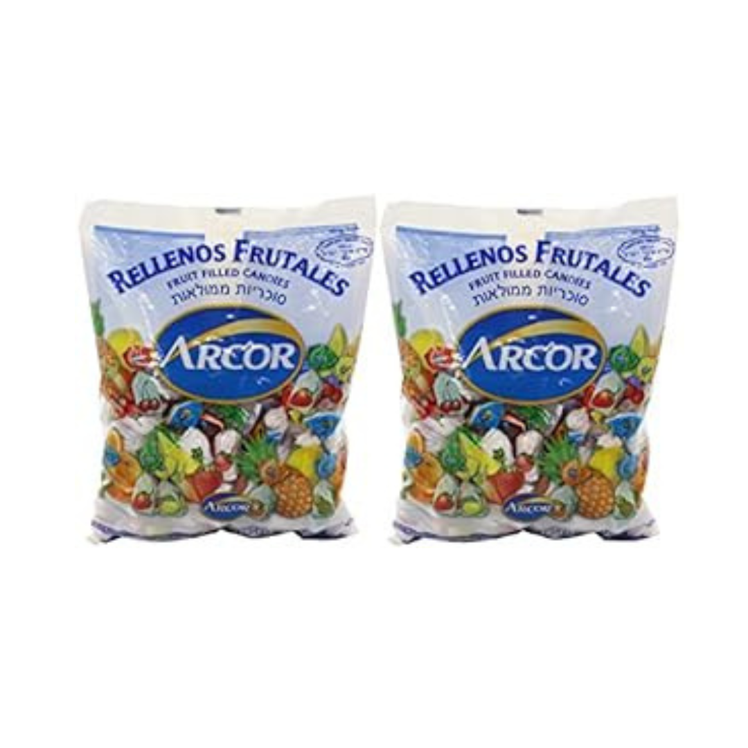 Arcor Fruit Filled Candy, 2 Bags, 2 Lbs