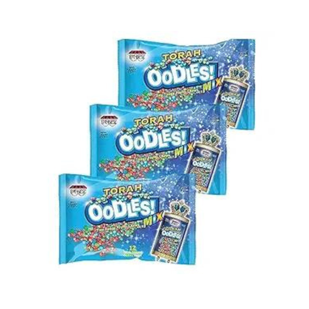 Torah Oodles, 3 Bags, 36 Pieces Total