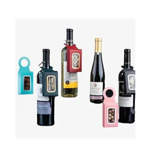 Hammont Wine Bottle Gift Boxes, 12 Pack