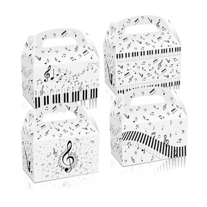 Music Themed Party Boxes, 12 Pack
