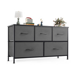 Olixis Fabric 5 Drawer Organizer Closet Chest