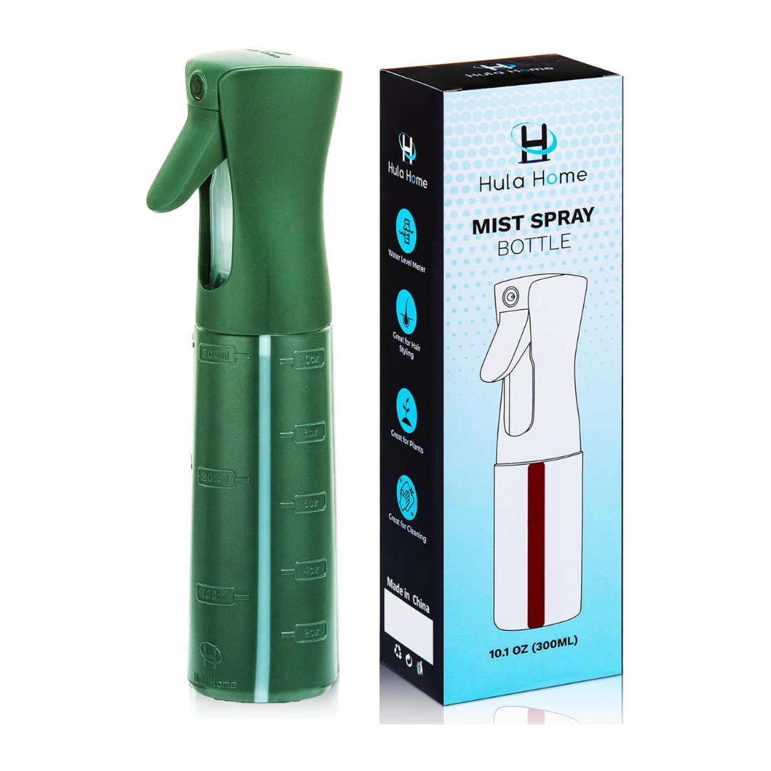 Hula Home Plastic Continuous Spray Bottle w/ Water Level Strip