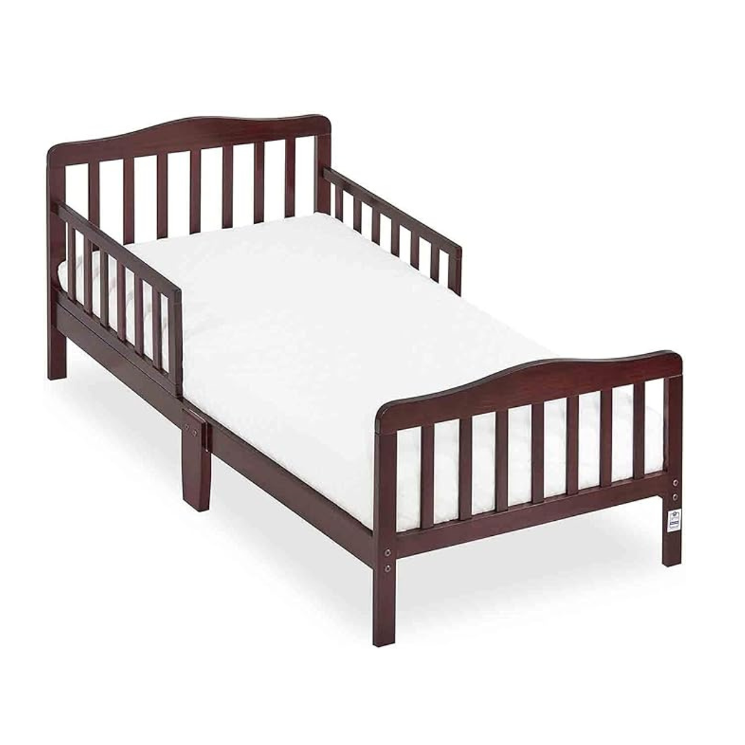 Dream On Me Classic Design Toddler Bed in Espresso