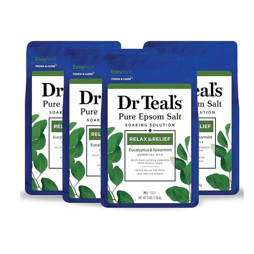 Dr Teal’s Pure Epsom Salt, Relax & Relief With Eucalyptus And Spearmint