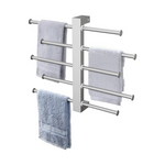 3-Tiers 16" to 27.6" Adjustable Ladder Bath Towel Bars