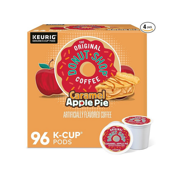 96-Count The Original Donut Shop Light Roast K-Cup Coffee Pods (Caramel Apple Pie)