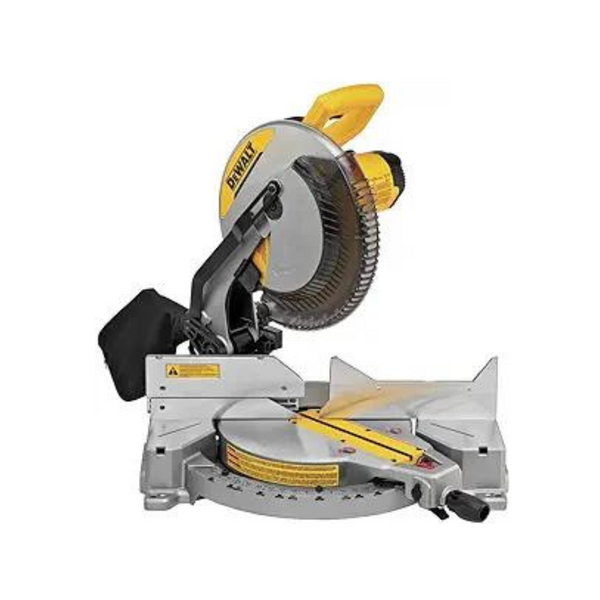 DEWALT 12-Inch Miter Saw, 15-Amp, Single Bevel, Compound (DWS715)