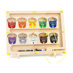 Magnetic Color and Number Maze, Montessori Magnet Puzzles Board Toys