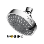 Hopopro High Pressure 5 Settings Fixed Shower Head