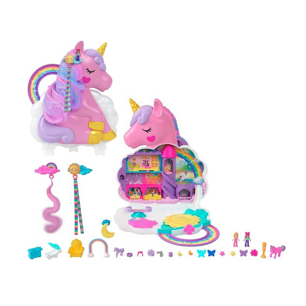 Polly Pocket 2-In-1 Travel Toy