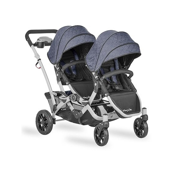 Dream On Me Track Tandem Double Umbrella Stroller