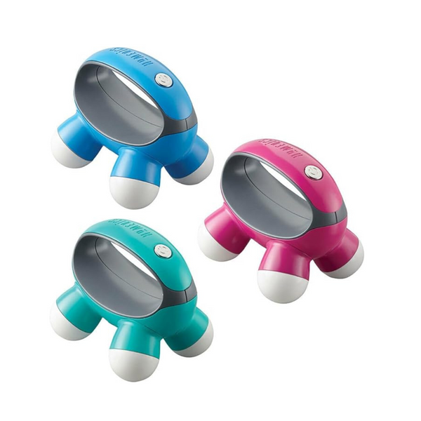 HoMedics Quatro Mini HandHeld Massager with Hand Grip