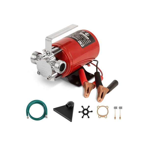 Prostormer 12V DC 350GPH Electric 1/10HP Mini Water Transfer Pump