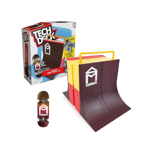 Tech Deck Vert Wall 2.0, X-Connect Park Creator Ramp Set