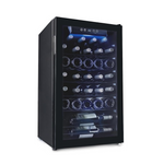 Honeywell 34 Bottle Compressor Wine Cooler Refrigerator Stainless Steel