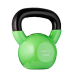 Amazon Basics 25lb Vinyl Coated Cast Iron Kettlebell