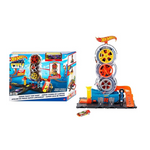 Hot Wheels City Super Twist Tire Shop Playset